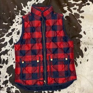 JCrew puffy vest